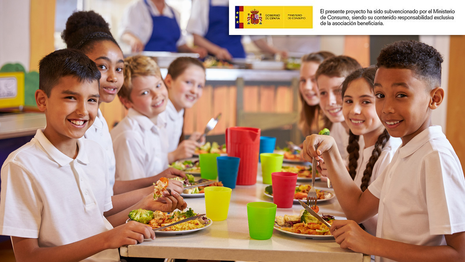 menus escolares con logo